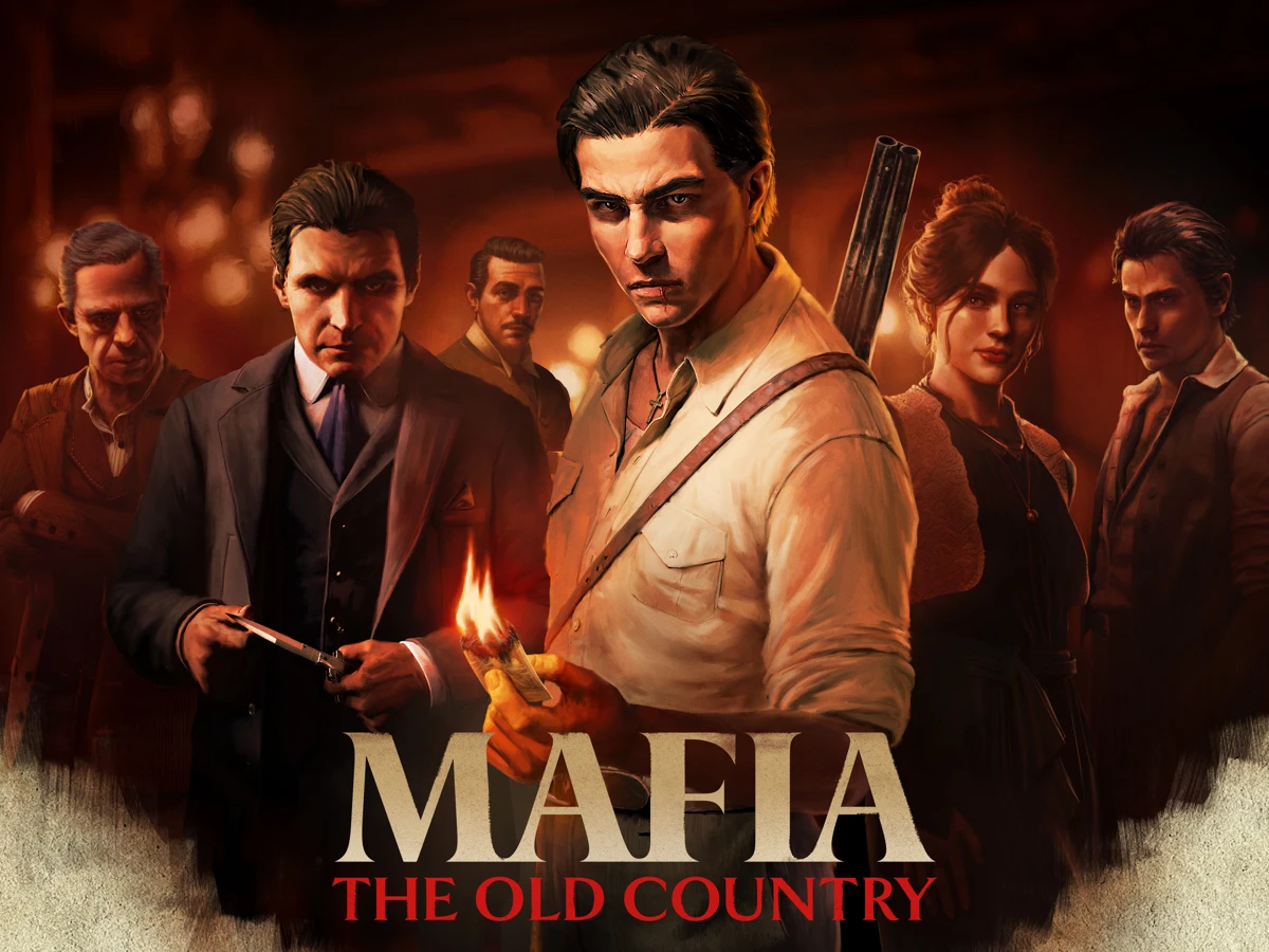 Enzo and the Mafia: The Old Country cast in official character artwork