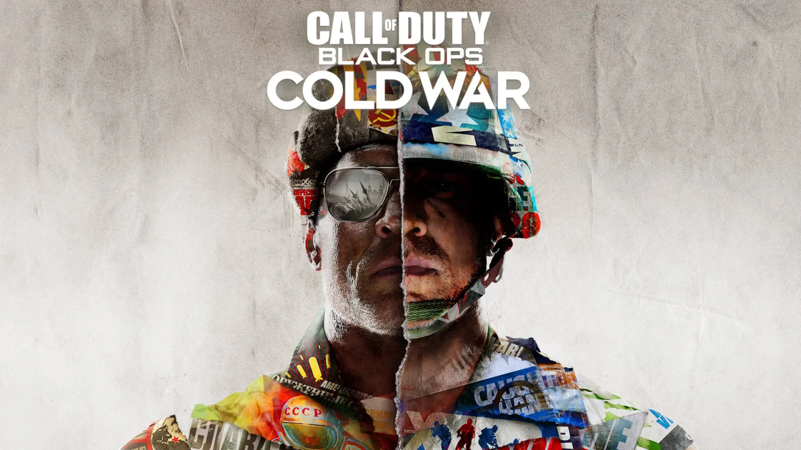 Promotional artwork for Call of Duty: Black Ops Cold War showing a soldier in a Cold War-era setting.