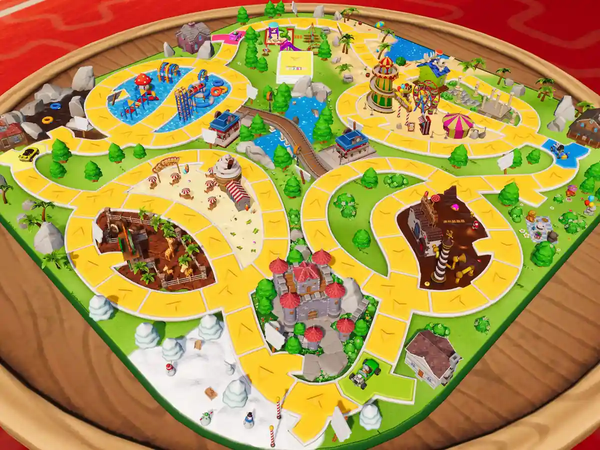 A colourful junior board game in Hasbro Games Junior Collection.