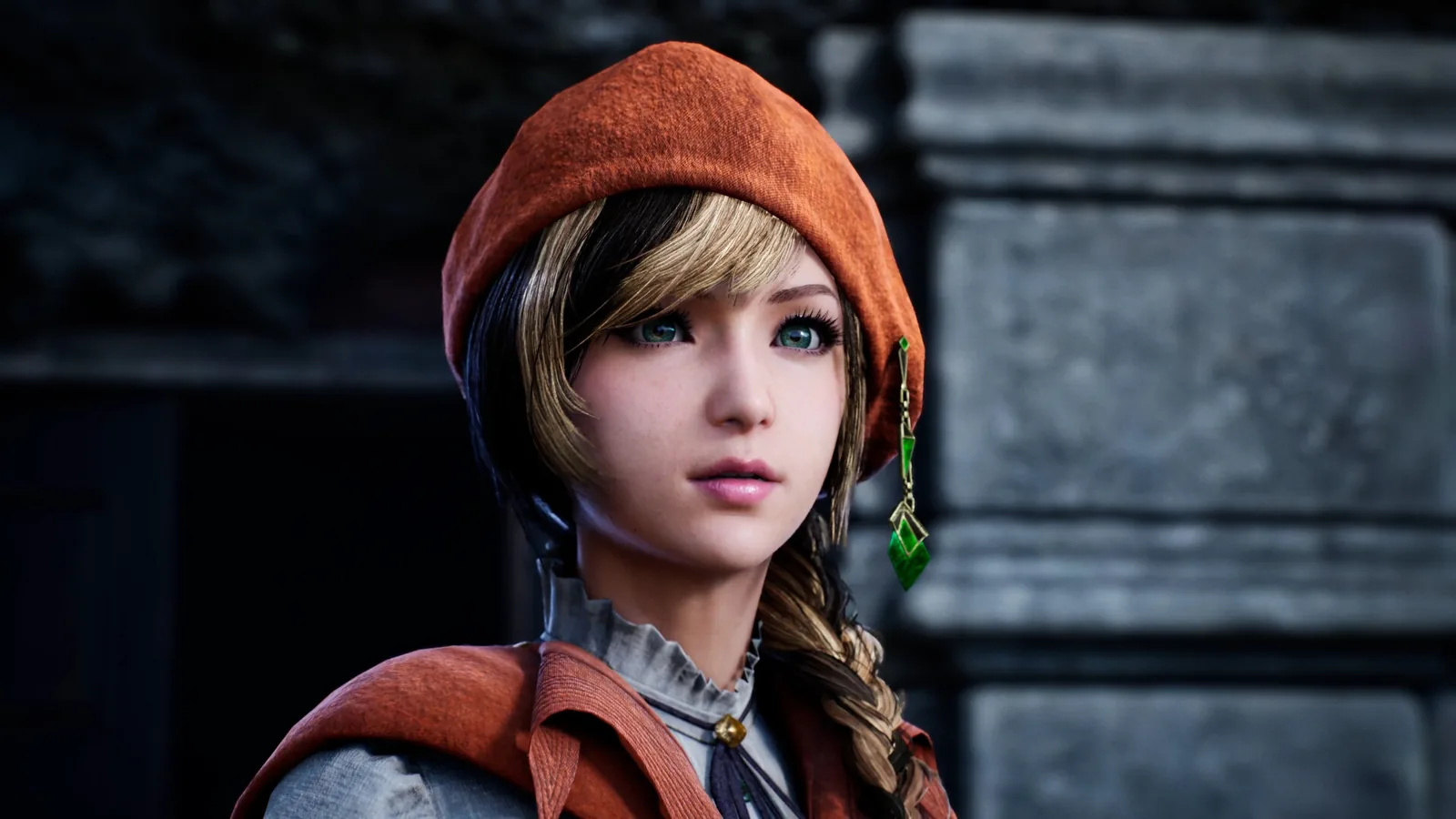 Ellie uses magick against several enemies in a dark New York street.