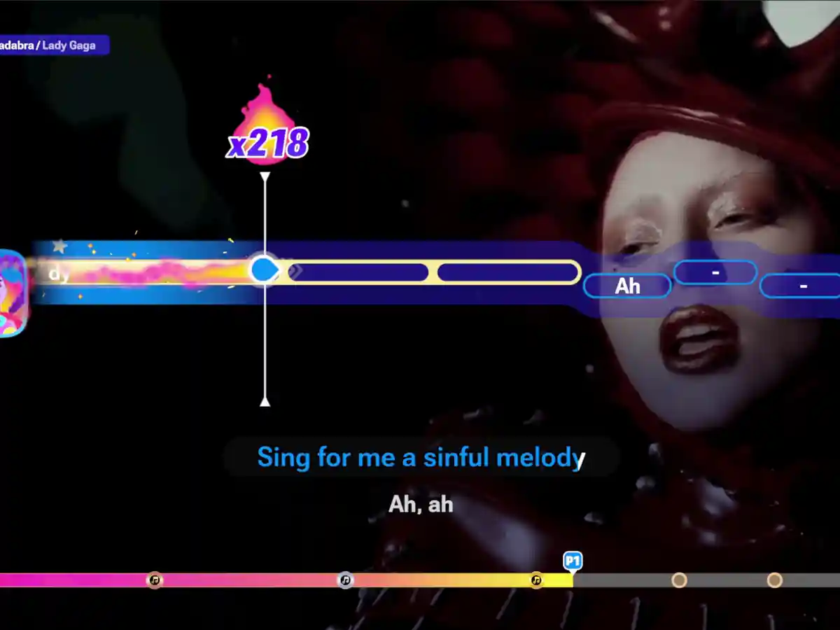 A song performance and scoring track in Let’s Sing 2027.